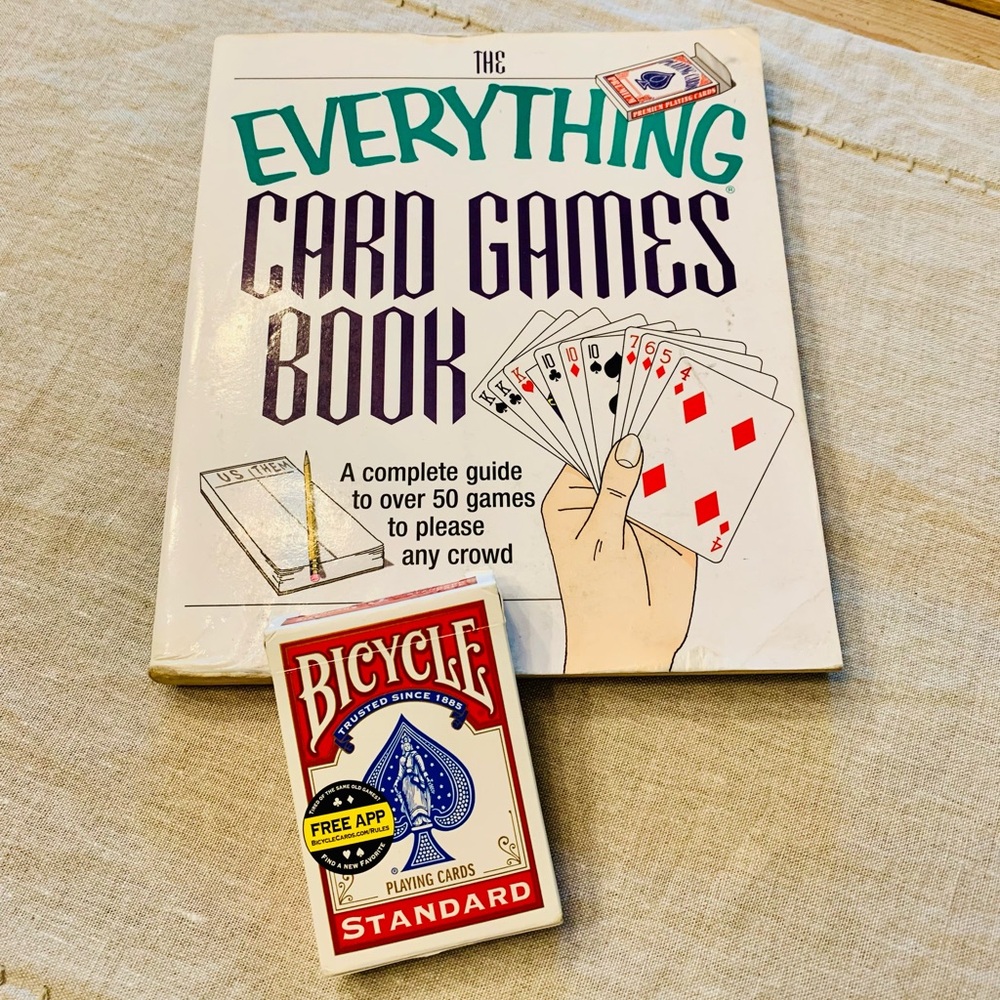 Every Card Games Book and Pack of Cards bundle